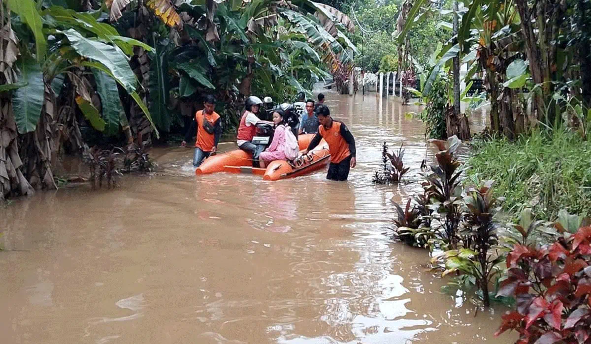 Wilayah Terdampak Di Lima Kecamatan OKU