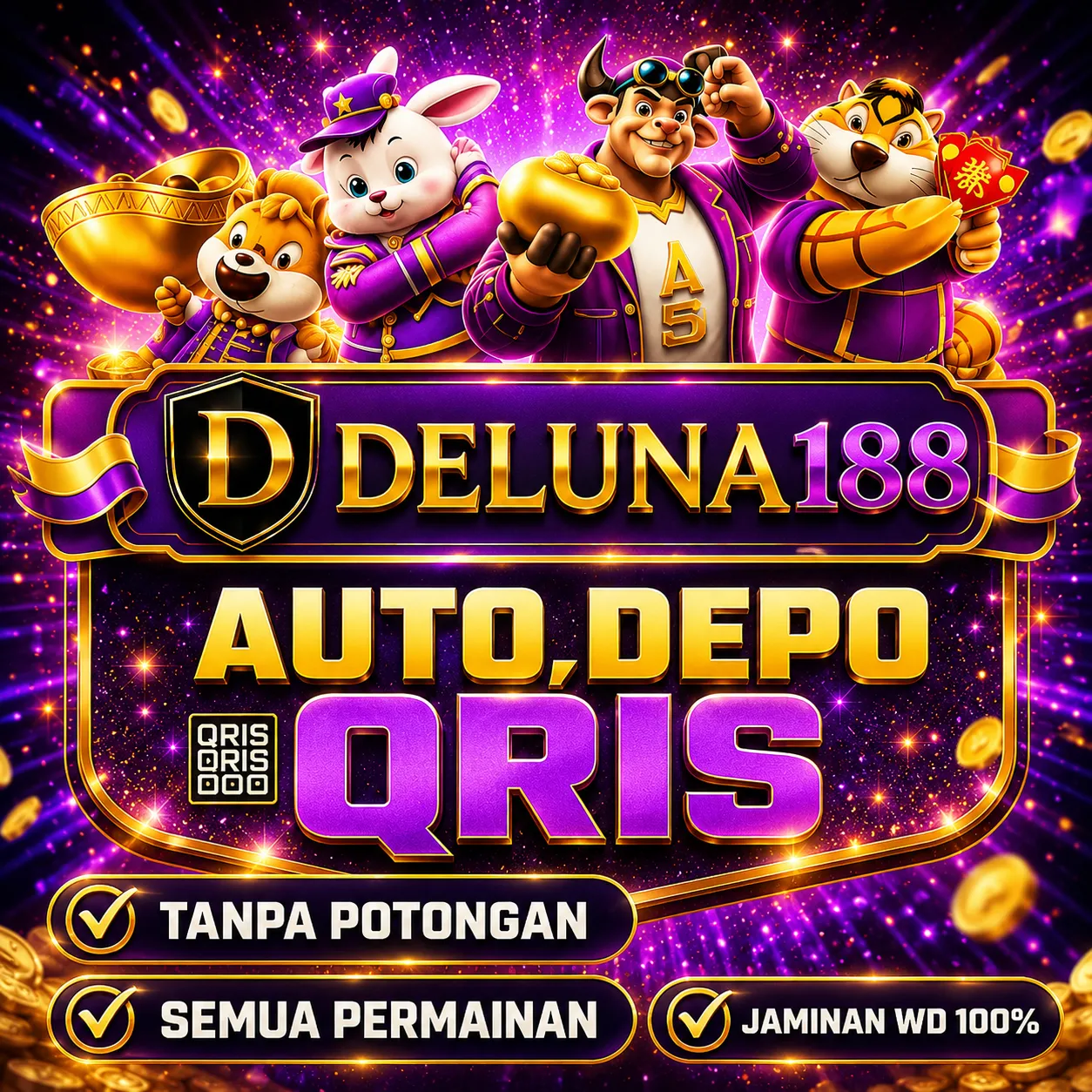 DELUNA188 :Pondasi Satu Satunya Situs Slot 777 Gacor dengan Sistem Gesit in Medan