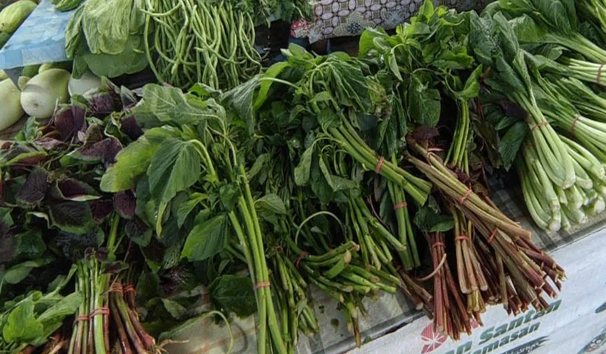  Pedagang Terpaksa Jual Sayur Buangan 