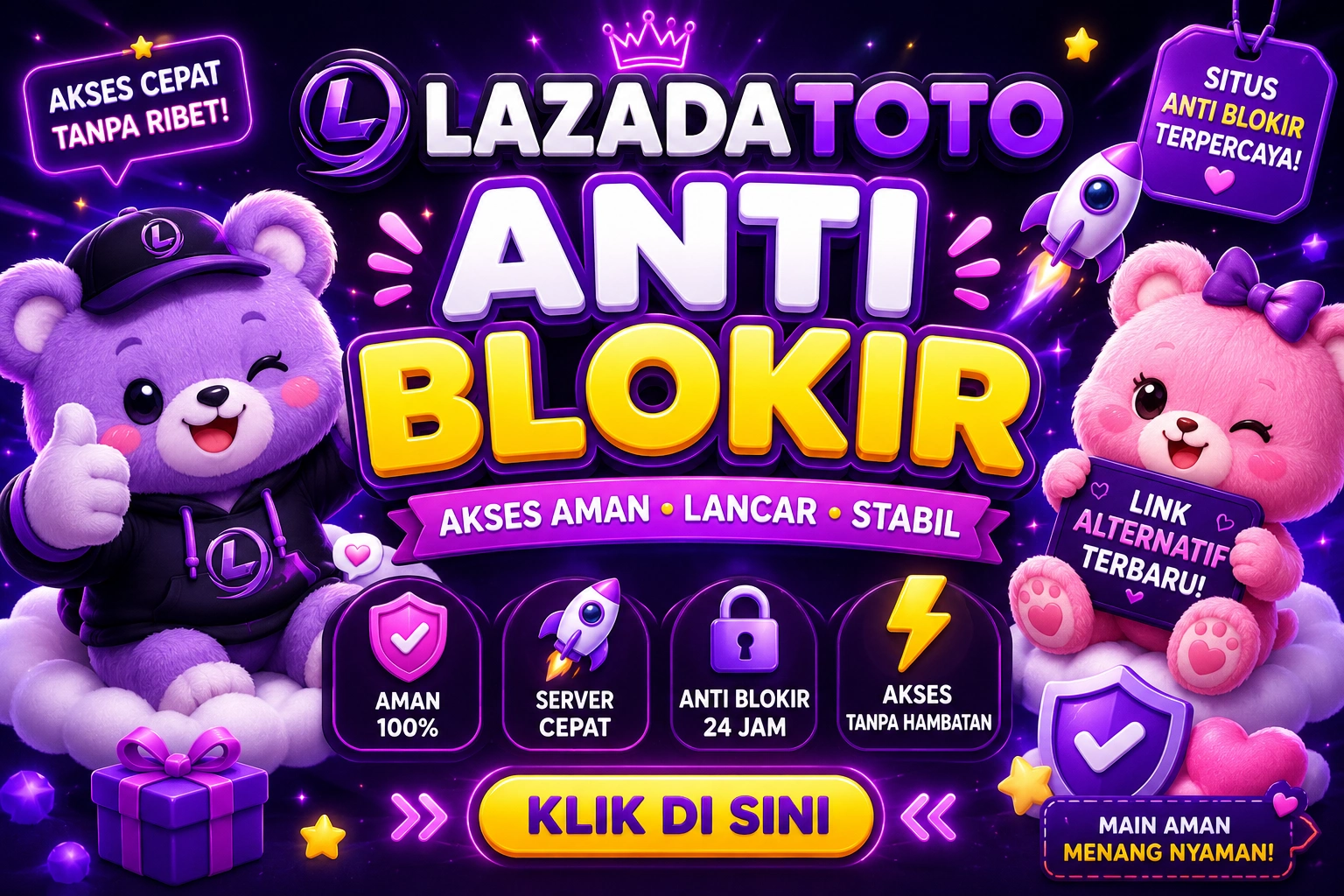 LAZADATOTO >> Situs Anti Blokir & Link Alternatif Terbaruimage 1