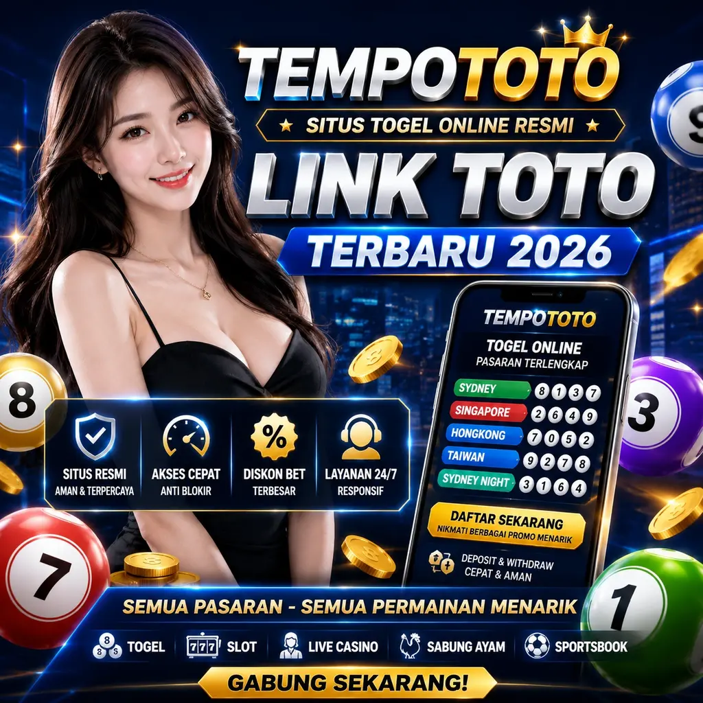 TEMPOTOTO : Situs Togel Online Resmi Dengan Link Toto Terbaru 2026