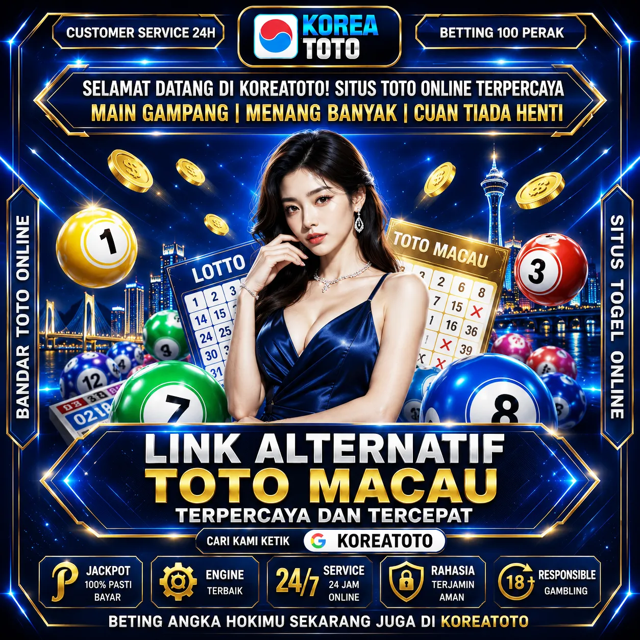 Sertifikat, penghargaan, tanda, atau dokumen yang dipajang di Koreatoto : Link Alternatif Toto Macau Terpercaya dan Tercepat