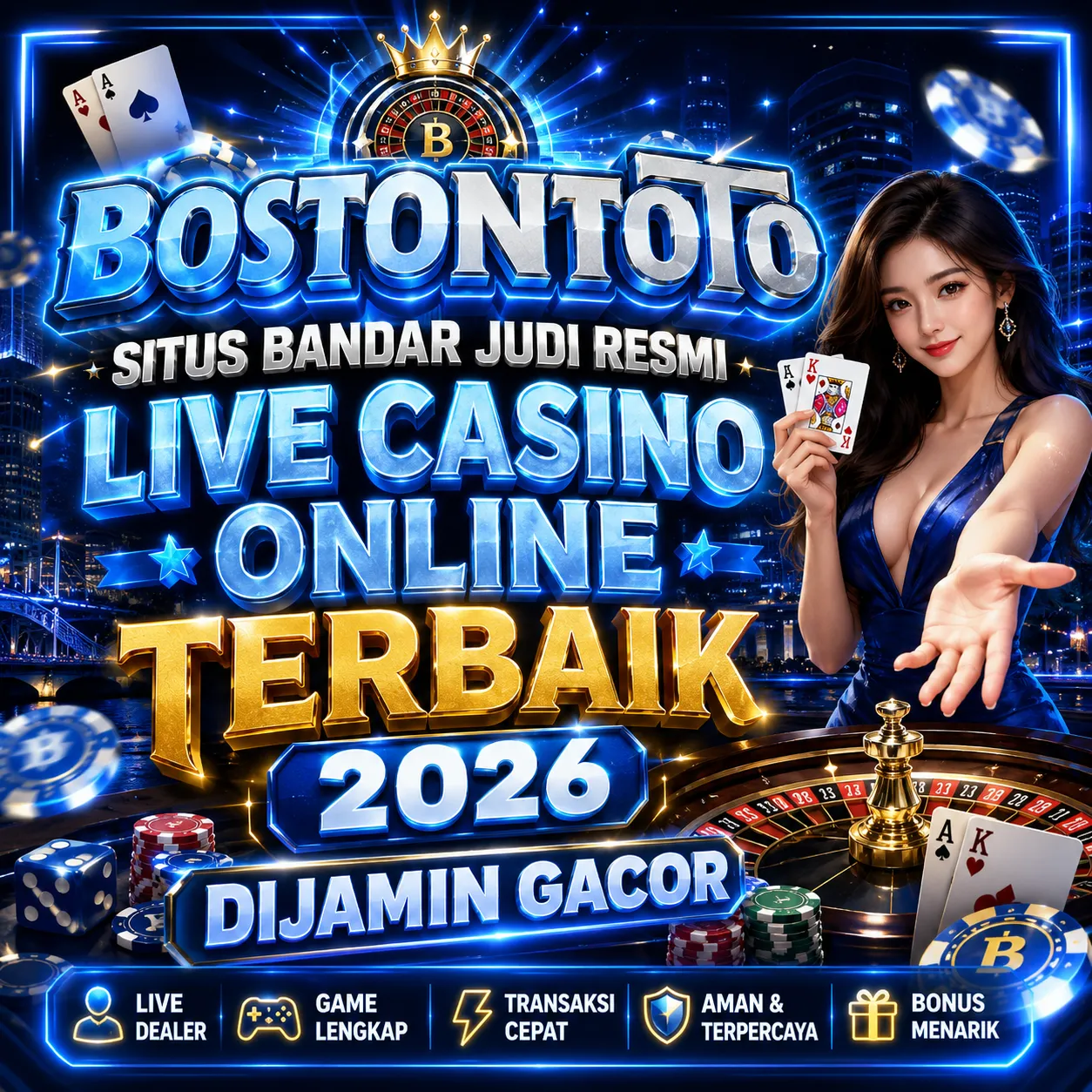 BOSTONTOTO : Situs Bandar Judi Resmi LIVE CASINO ONLINE TERBAIK 2026 Dijamin Gacor