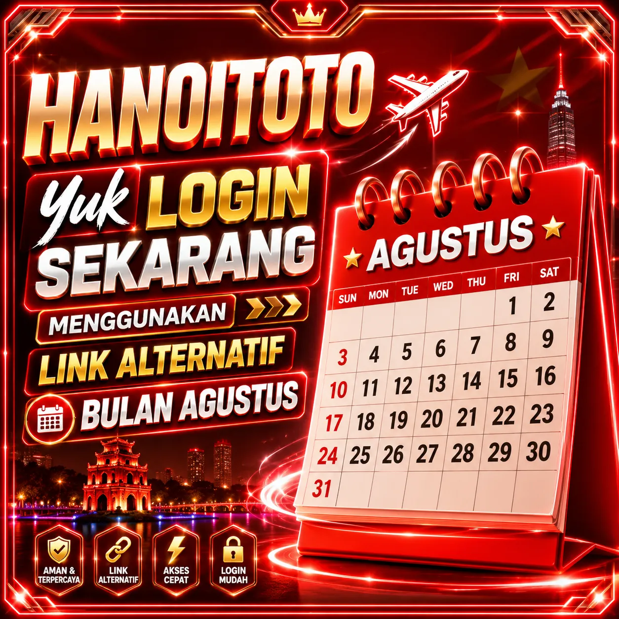 HANOITOTO ✈️ Yuk Login Sekarang Menggunakan Link Alternatif Bulan Agustus