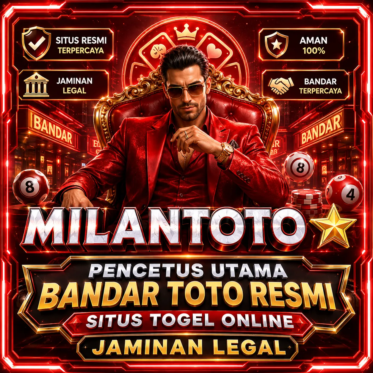 MILANTOTO ⭐️ Pencetus Utama Bandar Toto Resmi Situs Togel Online Jaminan Legal