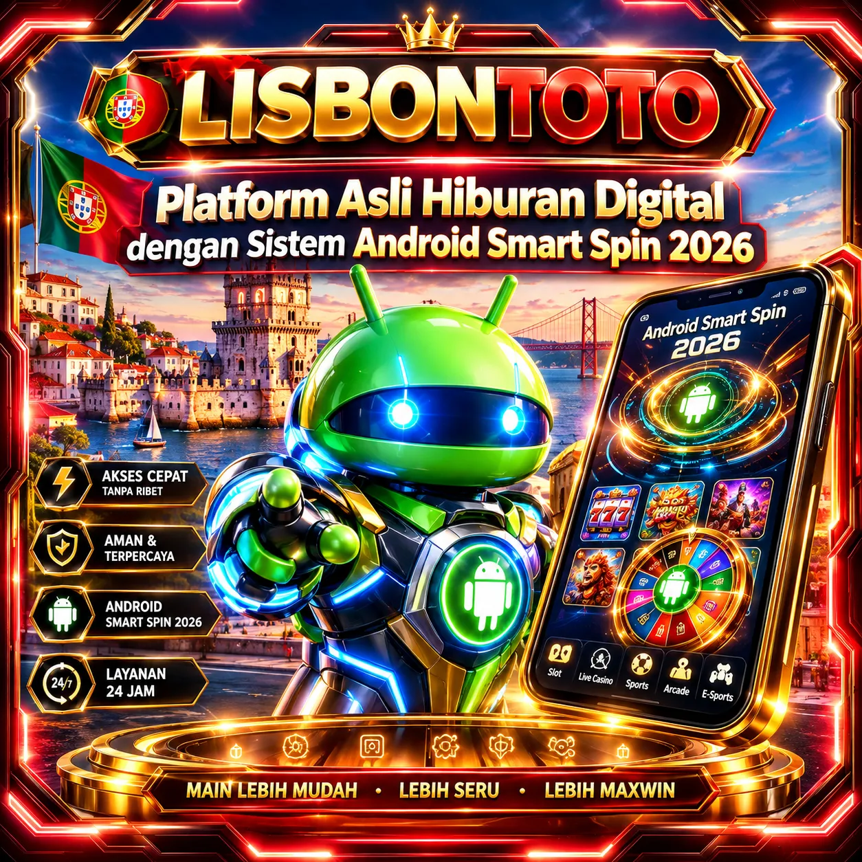 LISBONTOTO | Platform Asli Hiburan Digital dengan Sistem Android Smart Spin 2026
