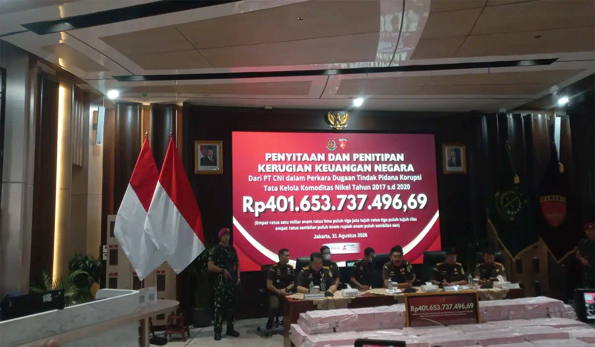 Kasus Korupsi Nikel Memanas, Kejagung Tetapkan PT CNI sebagai Tersangka