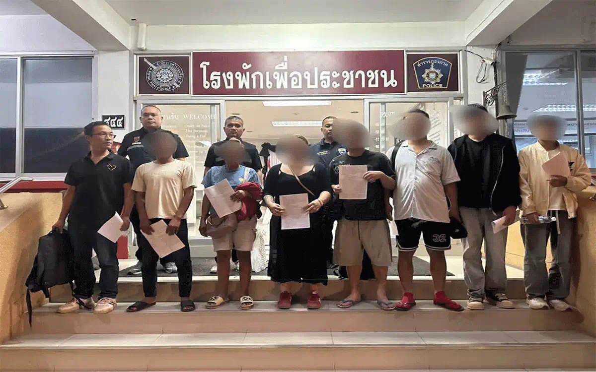 “Geger di Thailand! 16 Warga Tiongkok Ditangkap dalam Sehari, Diduga Menyusup dari Laos, Ada Remaja Berusia 15 Tahun!