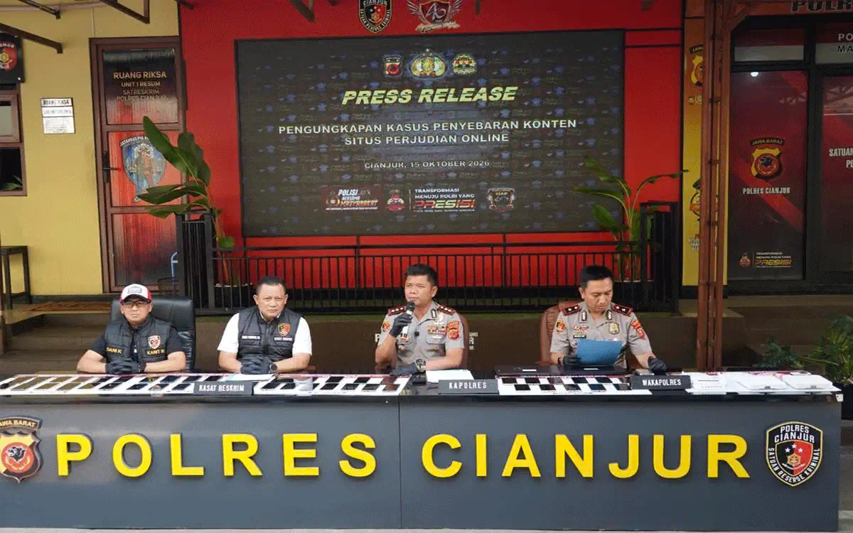 Terbongkar! Jaringan Judi Online di Jawa Barat Digerebek, 9 Orang Diciduk, Ternyata Ada Jejak Kamboja!