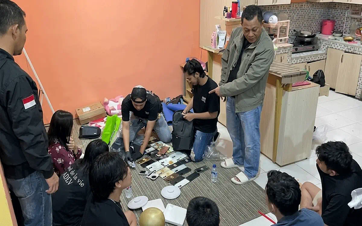 Markas Judi Online KICAU99 Digerebek, 9 Orang Ditangkap! Sosok Bos Besar Kini Diburu Polisi