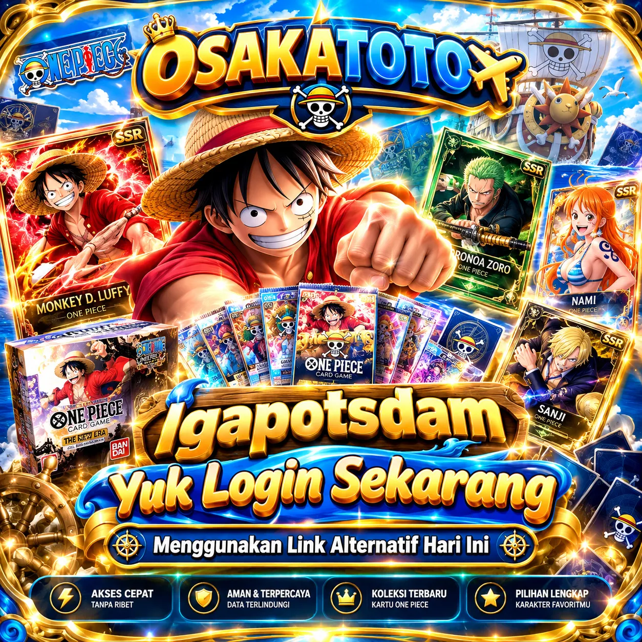 OSAKATOTO ✈️ Igapotsdam Yuk Login Sekarang Menggunakan Link Alternatif Hari Ini