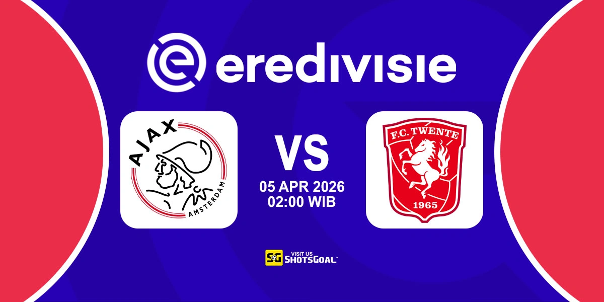 Prediksi Liga Belanda: Ajax vs Twente 05 April 2026