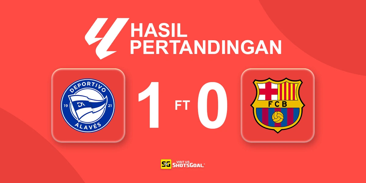 Alaves 1-0 Barcelona - Alaves Raih Kemenangan Melawan Barcelona yang Tidak Fokus