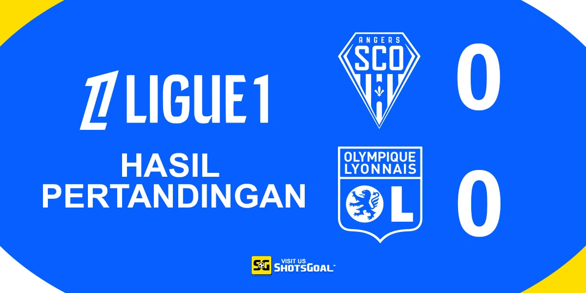 Angers 0-0 Lyon - Tanpa Gol di Stade Raymond-Kopa