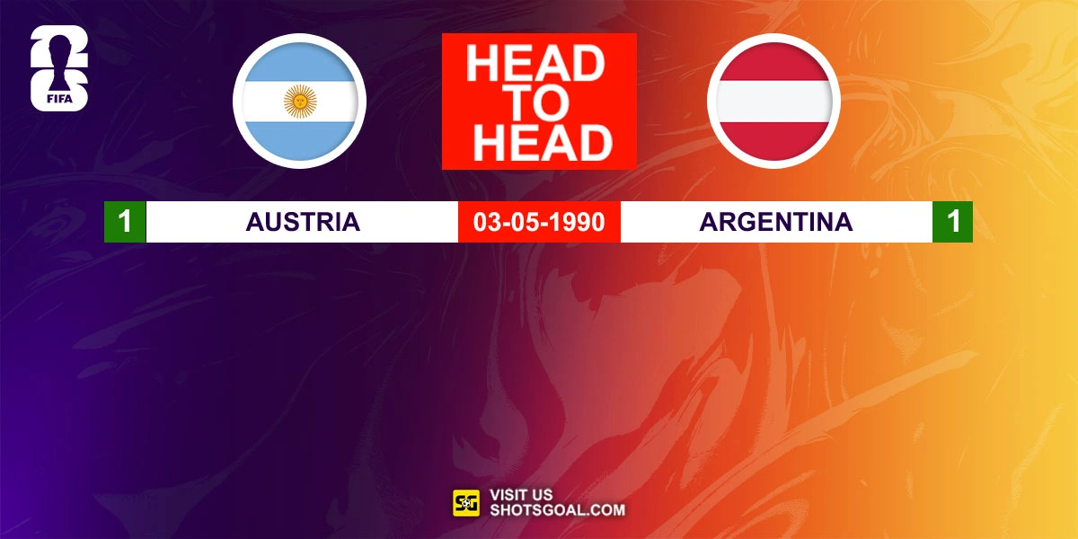 Head to Head Argentina vs. Austria