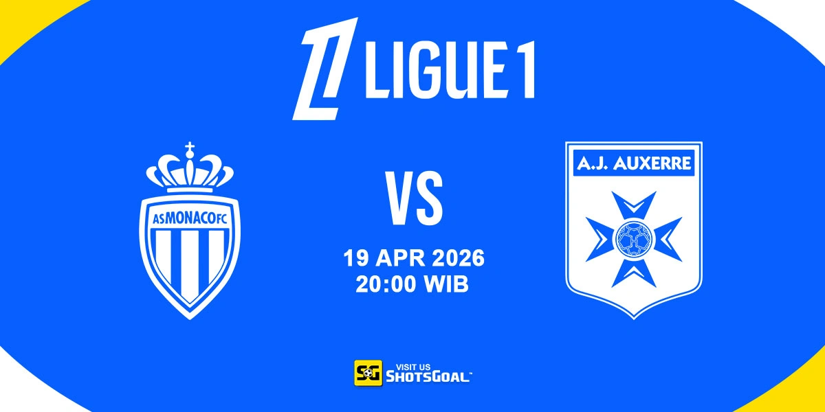 Prediksi Liga Prancis: Monaco vs Auxerre 19 April 2026