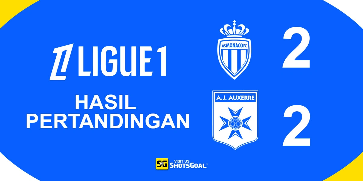 AS Monaco 2-2 Auxerre - Auxerre Jegal AS Monaco