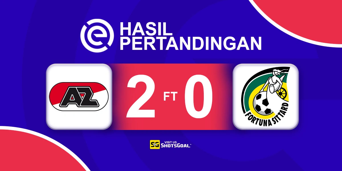 AZ Alkmaar 2-0 Fortuna Sittard - Dua Gol Cepat Bawa AZ Alkmaar Tundukkan Fortuna Sittard