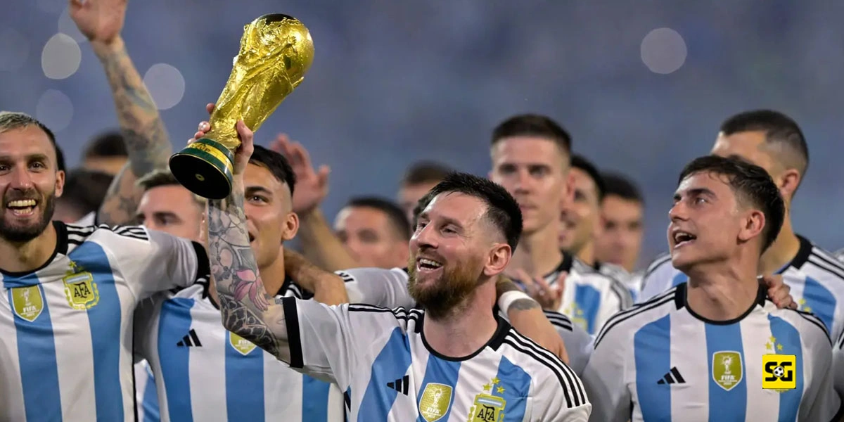 Argentina saat menjadi Juara di Piala Dunia 2022