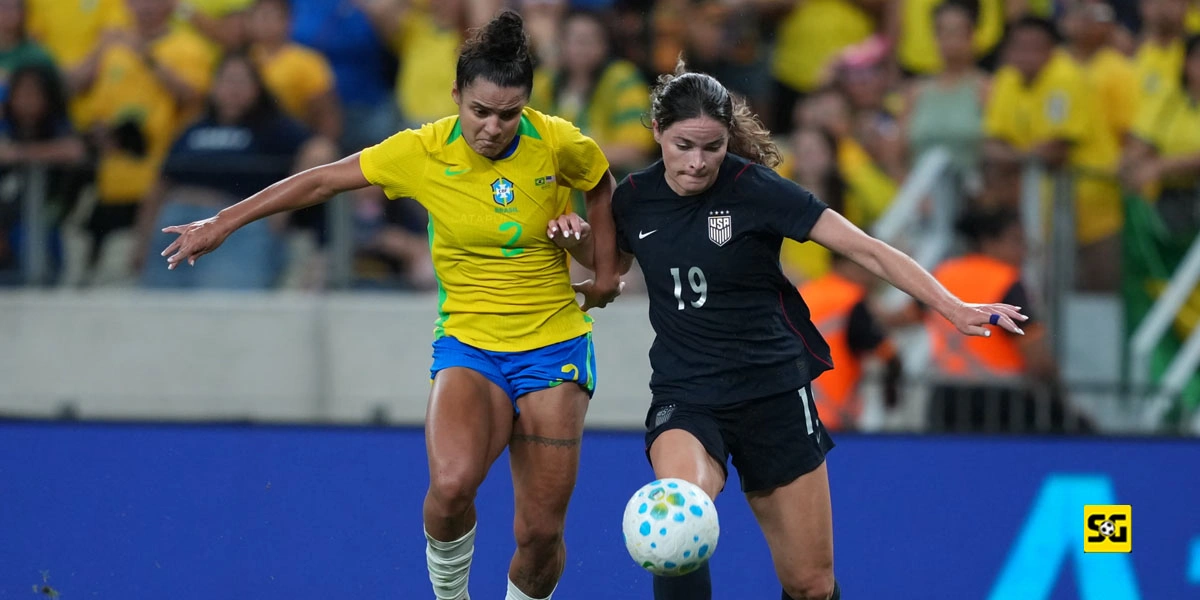 Brasil Perempuan Diberikan Delapan Kartu Merah Saat Kalah Melawan Amerika Serikat Perempuan