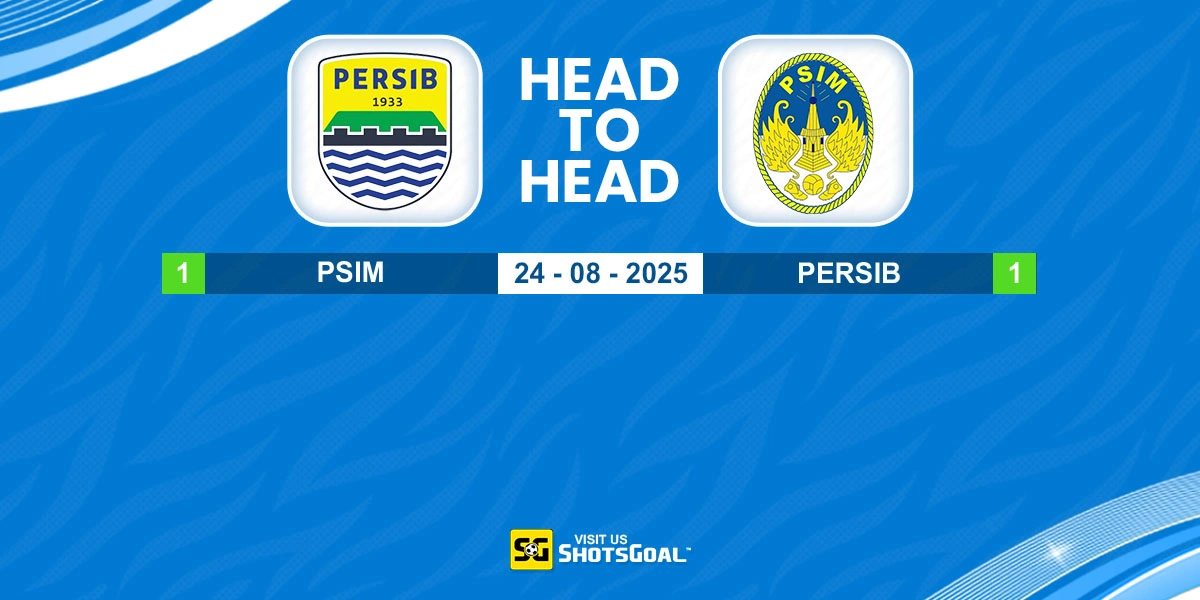 Head to Head Persib vs PSIM