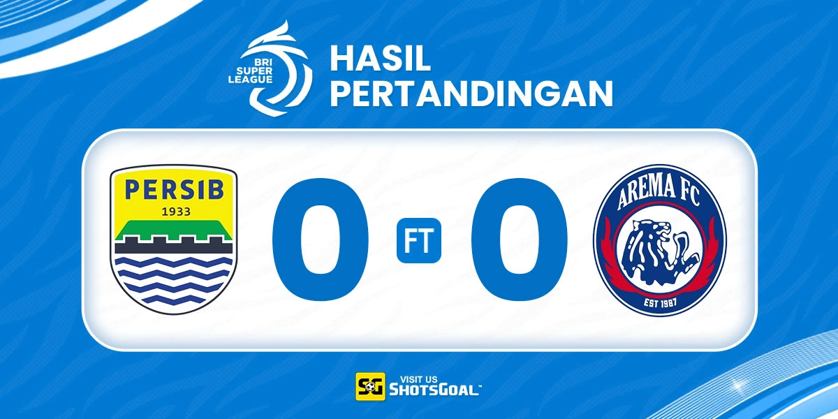 Persib 0-0 Arema - Rekor Kandang Persib Tercoreng