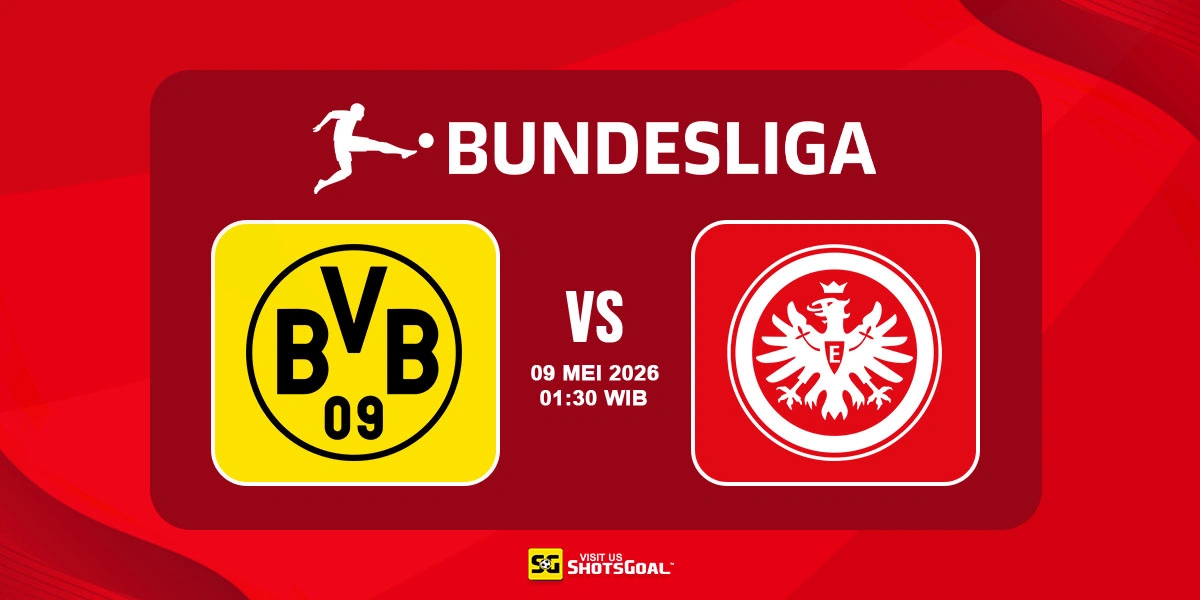 Prediksi Liga Jerman: Dortmund vs Eintracht Frankfurt 09 Mei 2026