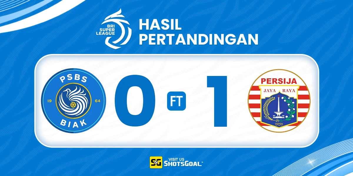 PSBS 0-1 Persija - PSBS Semakin Terbenam