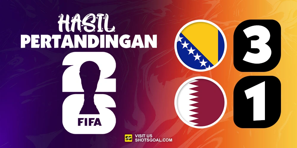 Bosnia dan Herzegovina 3-1 Qatar - Bosnia dan Herzegovina Menunggu Hasil Grup Lain