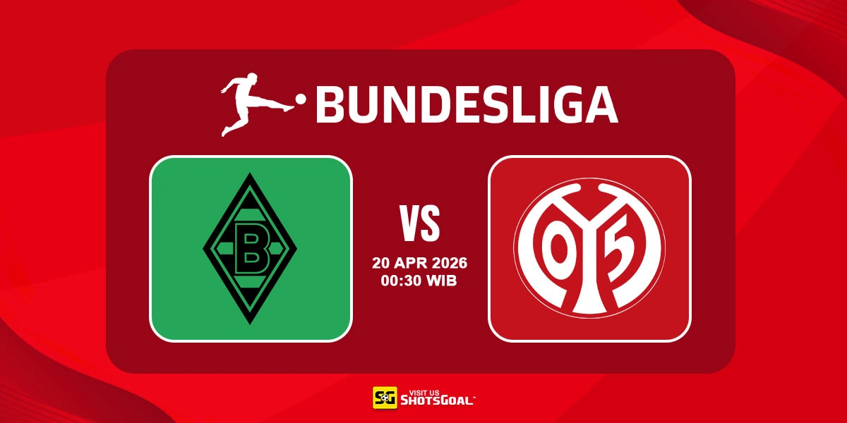 Prediksi Liga Jerman: B. Monchengladbach vs Mainz 20 April 2026