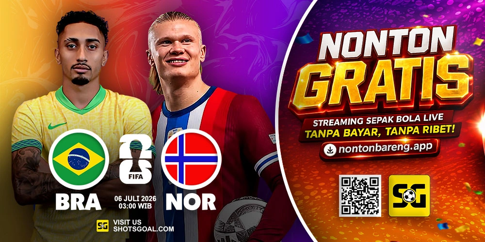 Prediksi Babak 16 Besar Piala Dunia 2026: Brasil vs. Norwegia 06 Juli 2026