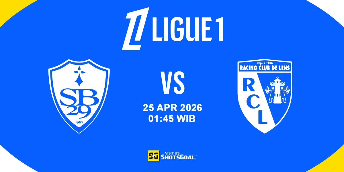 Prediksi Liga Prancis: Brest vs Lens 25 April 2026