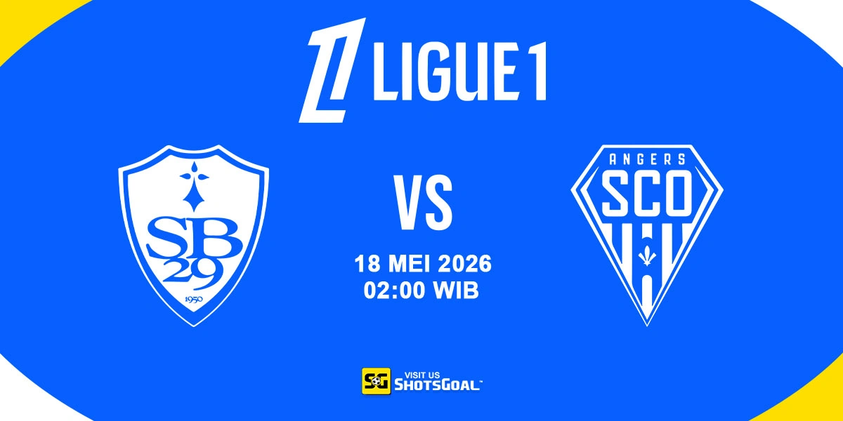 Prediksi Liga Prancis: Brest vs Angers 18 Mei 2026