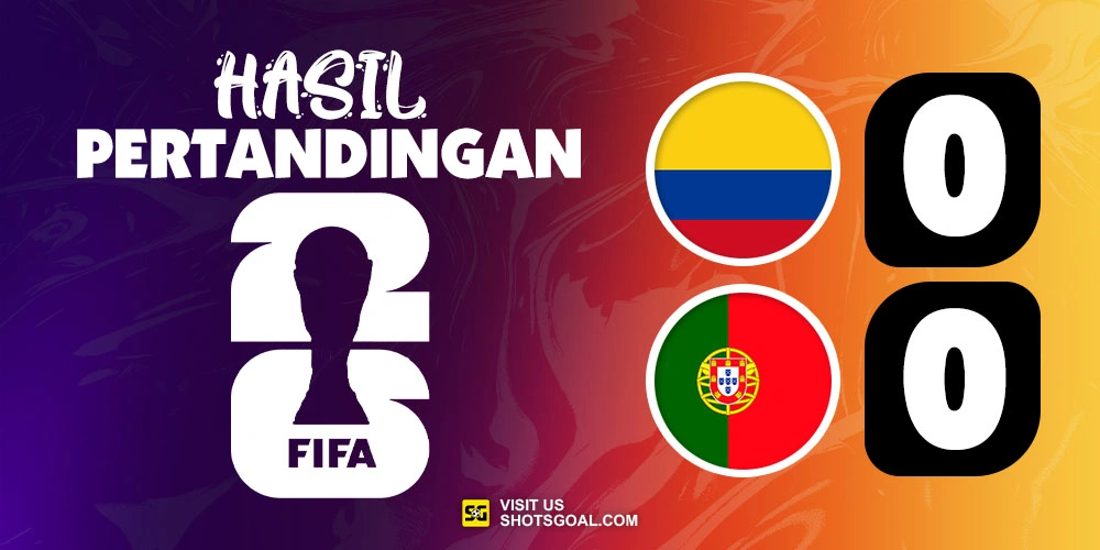 Kolombia 0-0 Portugal - Imbang Tanpa Gol Loloskan Kedua Negara