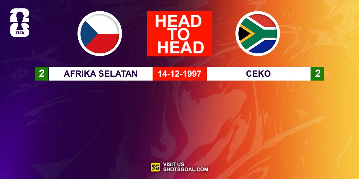 Head to Head Ceko vs. Afrika Selatan