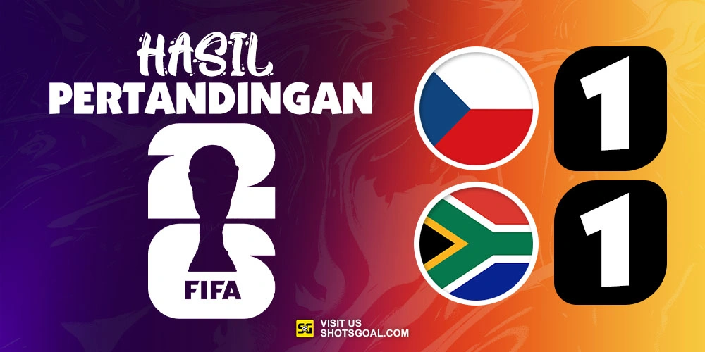 Ceko 1-1 Afrika Selatan - Kedua Negara Jaga Harapan Lolos