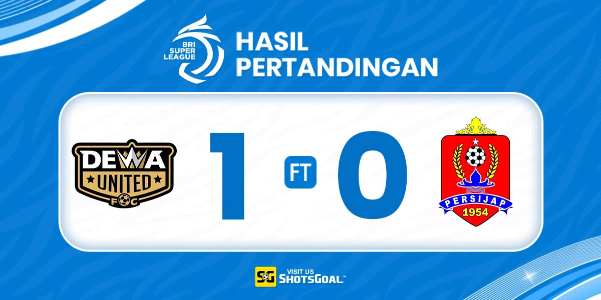 Dewa United Banten 1-0 Persijap - Alex Berikan Tiga Poin untuk Dewa United Banten