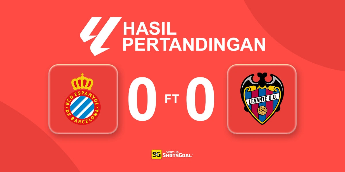 Espanyol 0-0 Levante - Levante Gagal Keluar dari Zona Degradasi