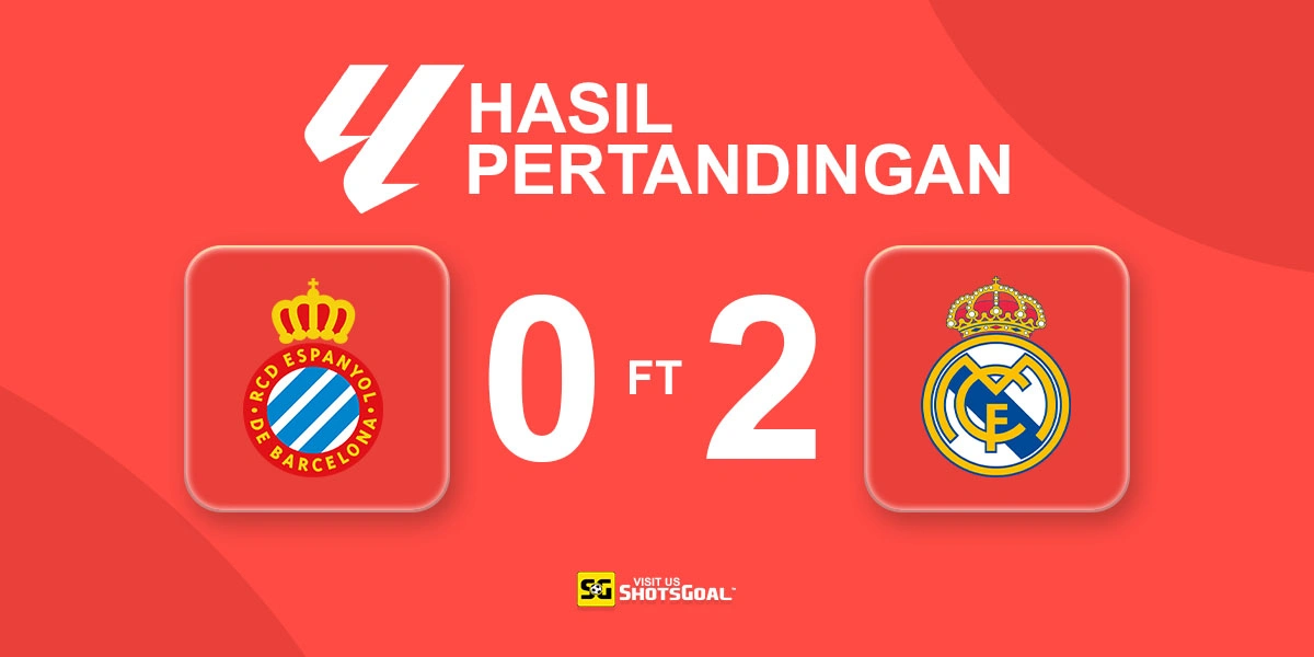 Espanyol 0-2 Real Madrid - Real Madrid Tunda Pesta Juara Barcelona