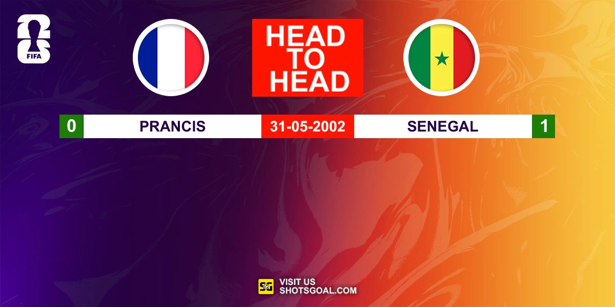 Head to Head Prancis vs. Senegal
