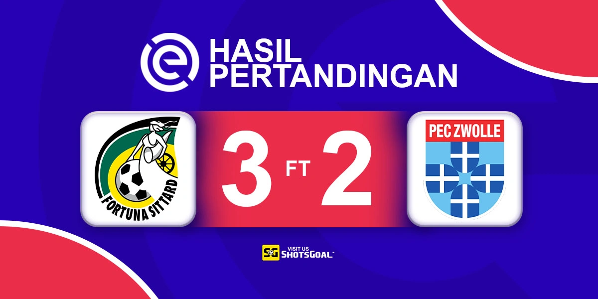 Fortuna Sittard 3-2 Zwolle - Drama Lima Gol Warnai Kemenangan Fortuna Sittard