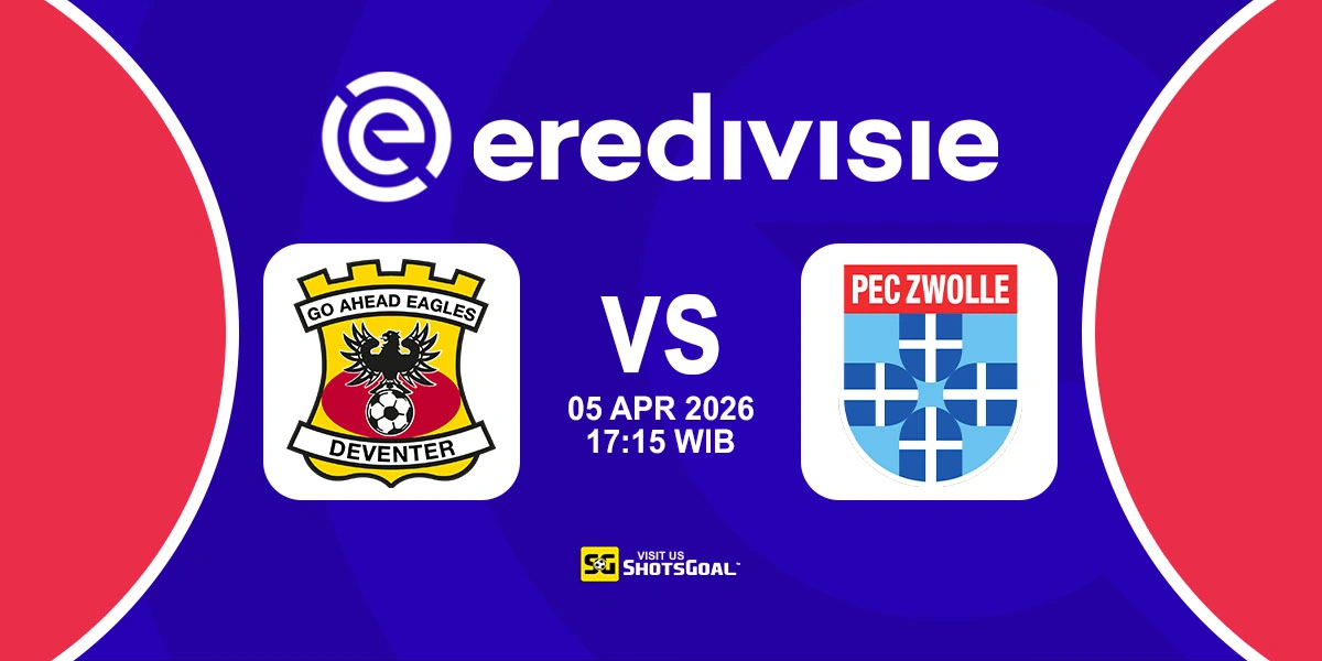 Prediksi Liga Belanda: G.A. Eagles vs Zwolle 05 April 2026