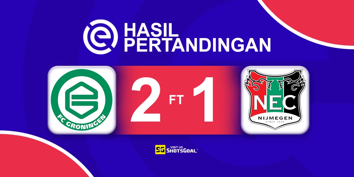 Groningen 2-1 Nijmegen - Groningen Kunci Kemenangan Dramatis atas Nijmegen