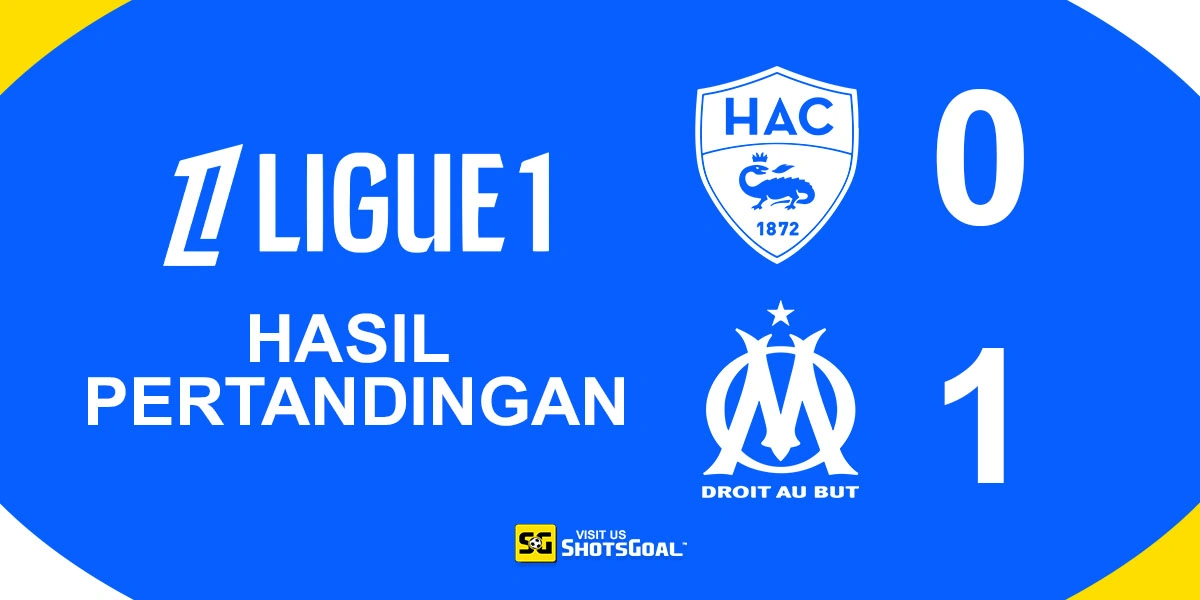Le Havre 0-1 Marseille - Kalah Tipis, Le Havre Belum Aman dari Play-Off Degradasi