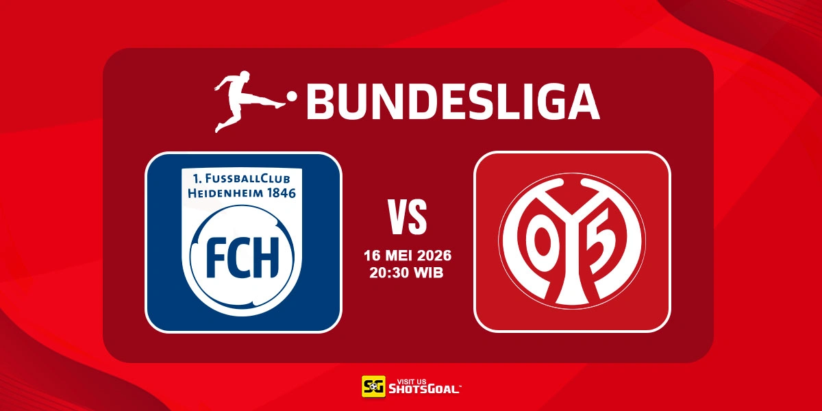 Prediksi Liga Jerman: Heidenheim vs Mainz 16 Mei 2026
