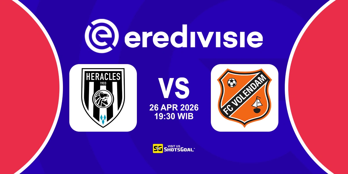 Prediksi Liga Belanda: Heracles vs FC Volendam 26 April 2026