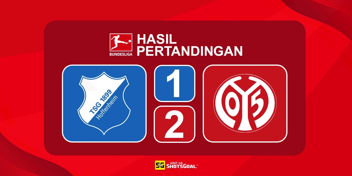 Hoffenheim 1-2 Mainz - Tietz Bersinar, Mainz Rebut Tiga Poin dari Hoffenheim