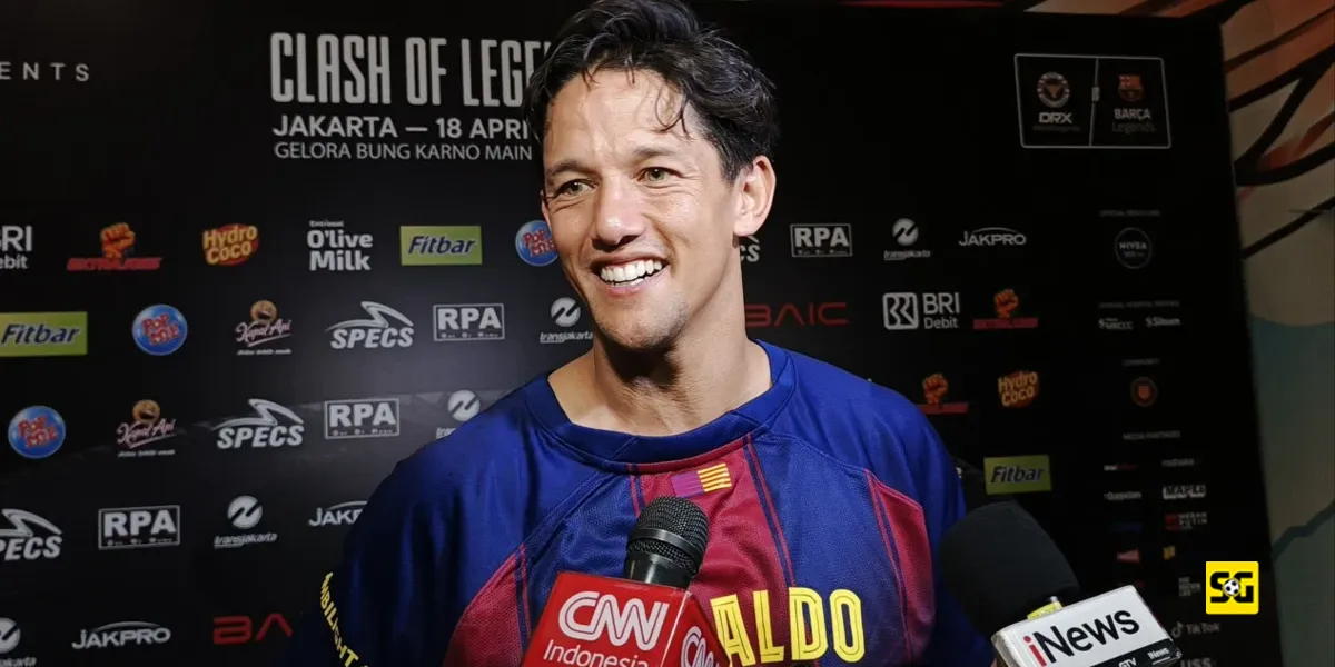 Irfan Bachdim Wujudkan Mimpi Bermain Bersama Idola di Clash of Legends