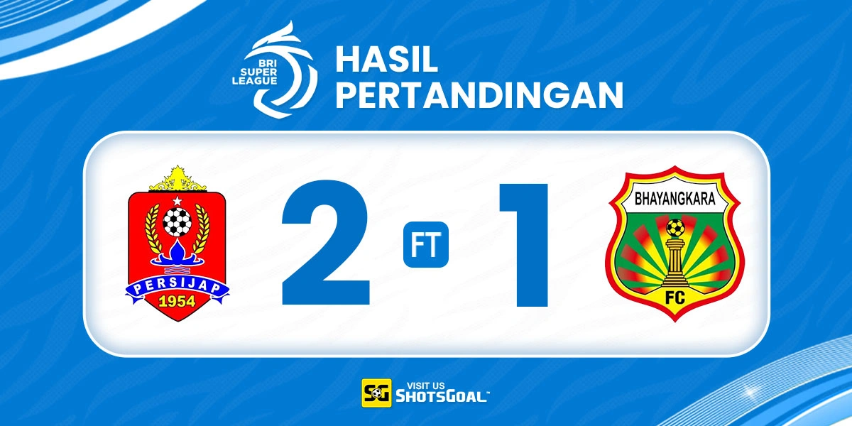Persijap 2-1 Bhayangkara - Persijap Raih Kemenangan Mengejutkan