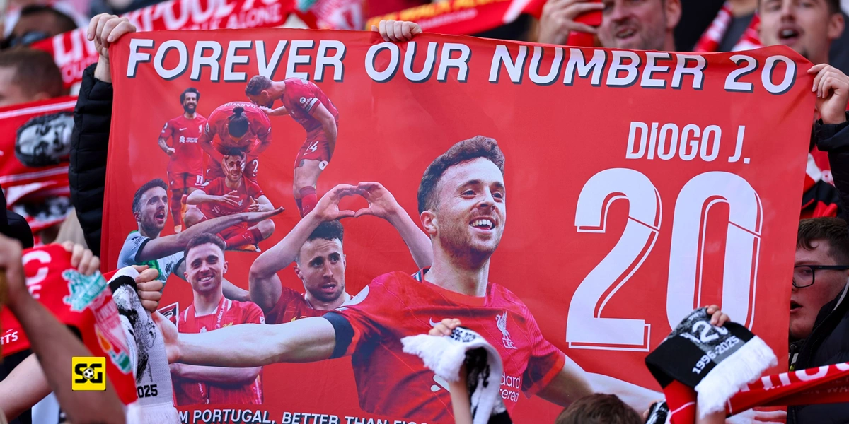Liverpool Abadikan Diogo Jota dan Andre Silva Lewat Memorial Forever 20 di Anfield